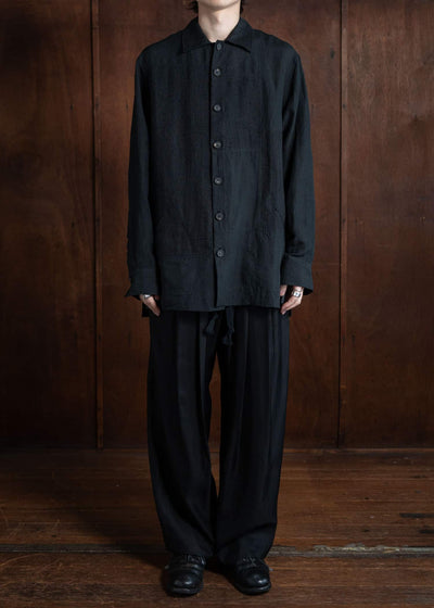 ZIGGY CHEN DRAWSTRING TROUSERS 0M2420511