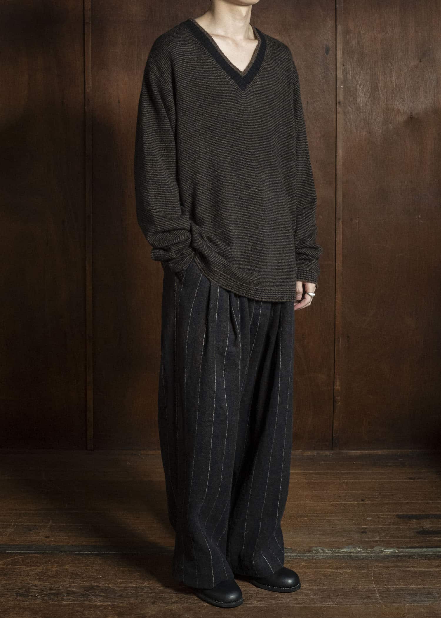 ZIGGY CHEN V-NECK SWEATER 0M2632001