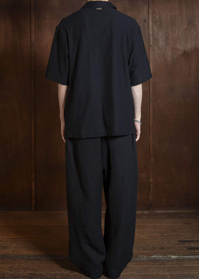 ZIGGY CHEN 0M2610509 DROP-CROTCHED WIDE LEG TROUSERS 04