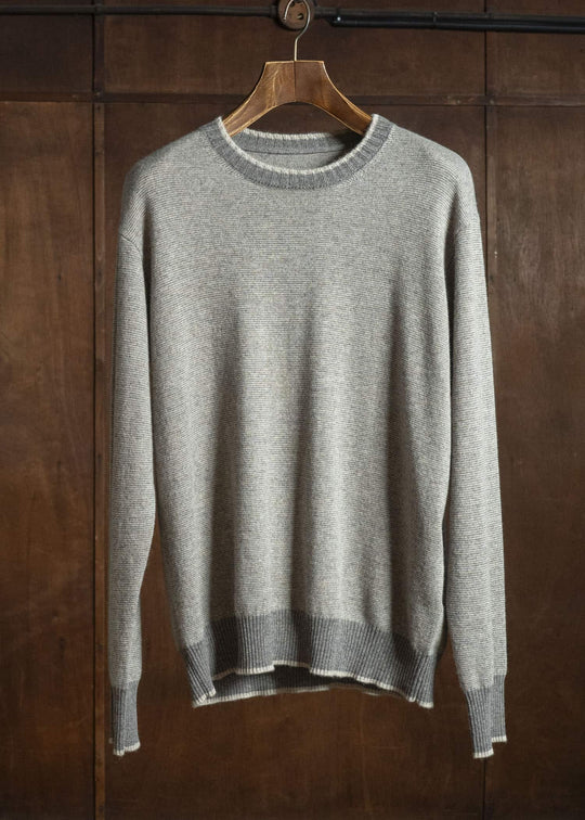 ZIGGY CHEN STRIPED CREW-NECK SWEATER 0M2632003 13