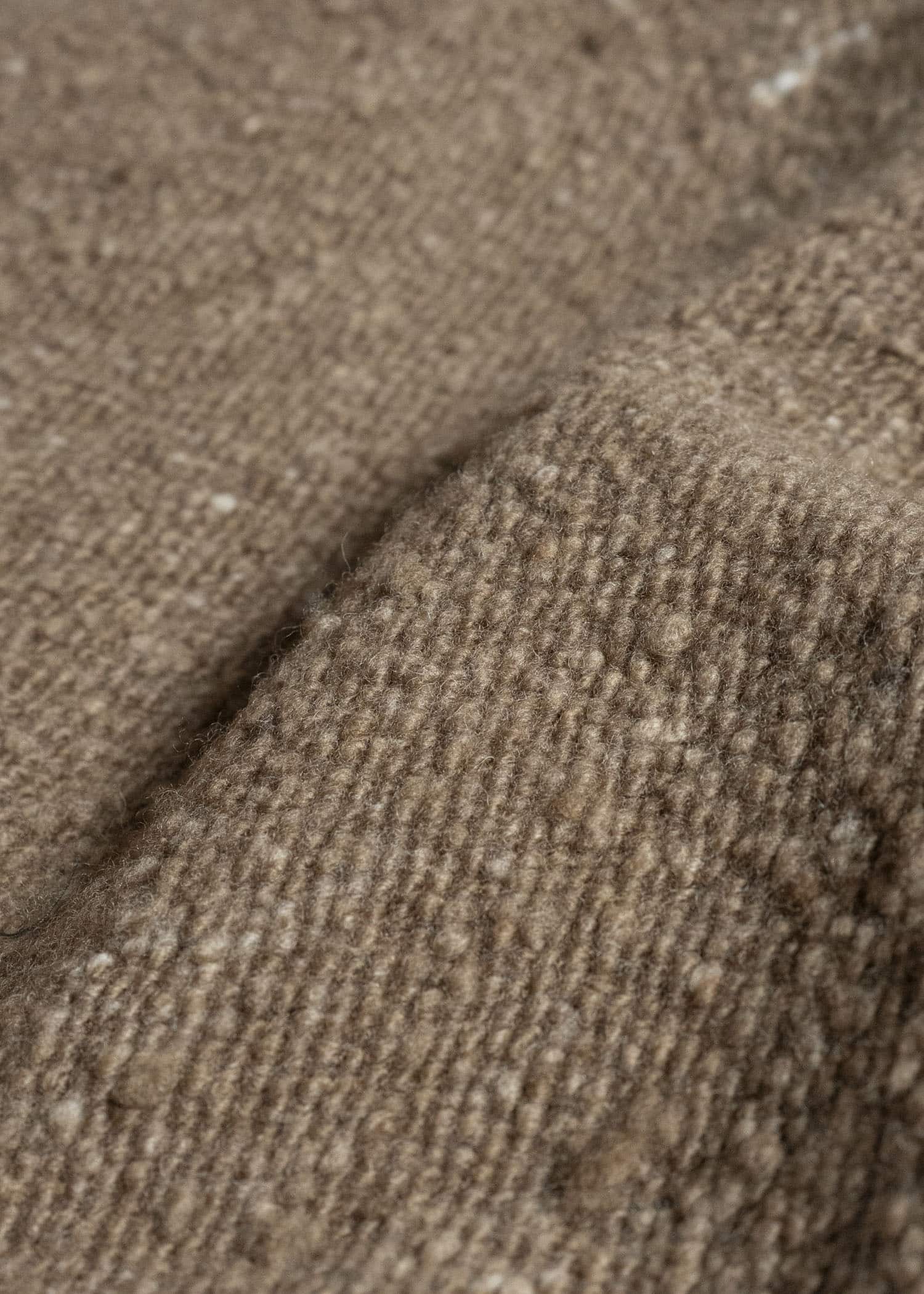 KLASICA 26F-MCN-H103 Pocket Mock Neck Jumper Maple