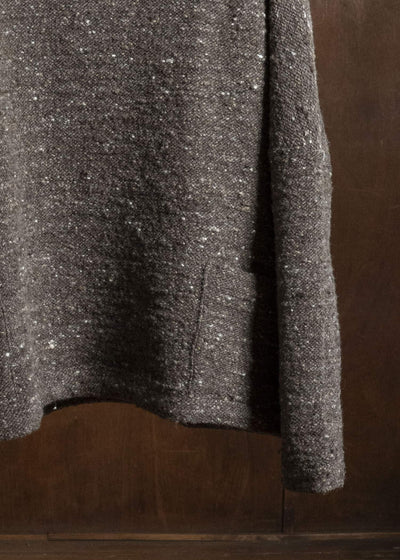 KLASICA 26F-MCN-H103 Pocket Mock Neck Jumper Taupe