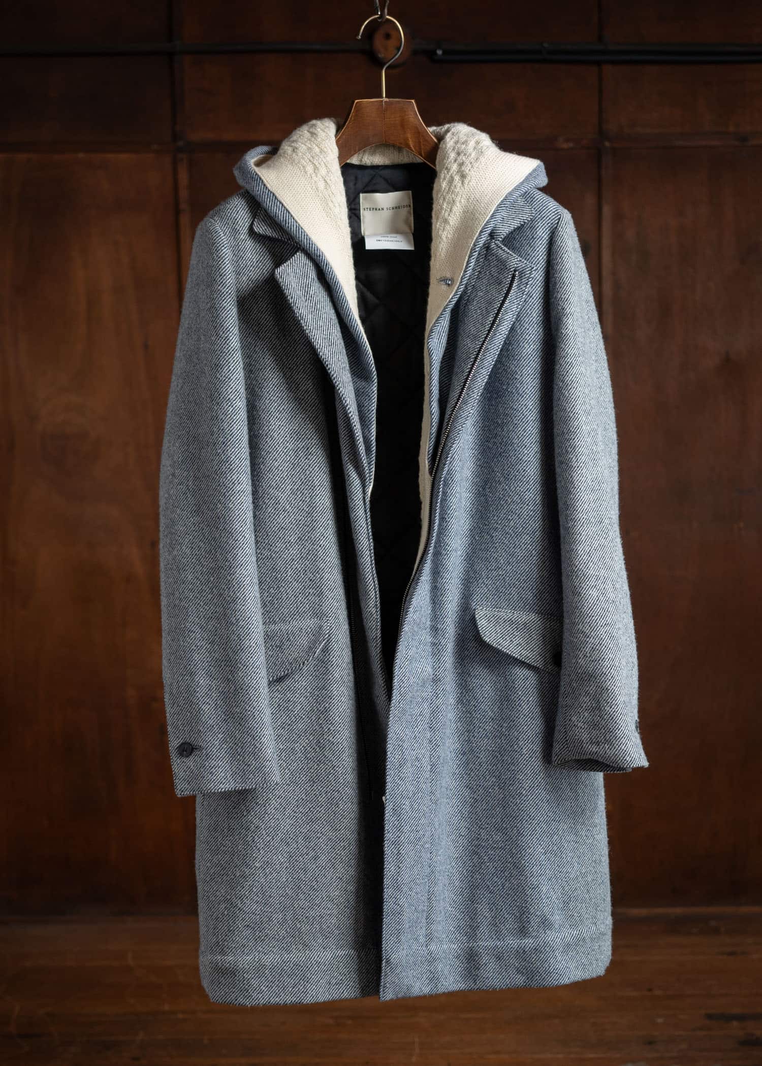 STEPHAN SCHNEIDER 17AW Hooded Coat