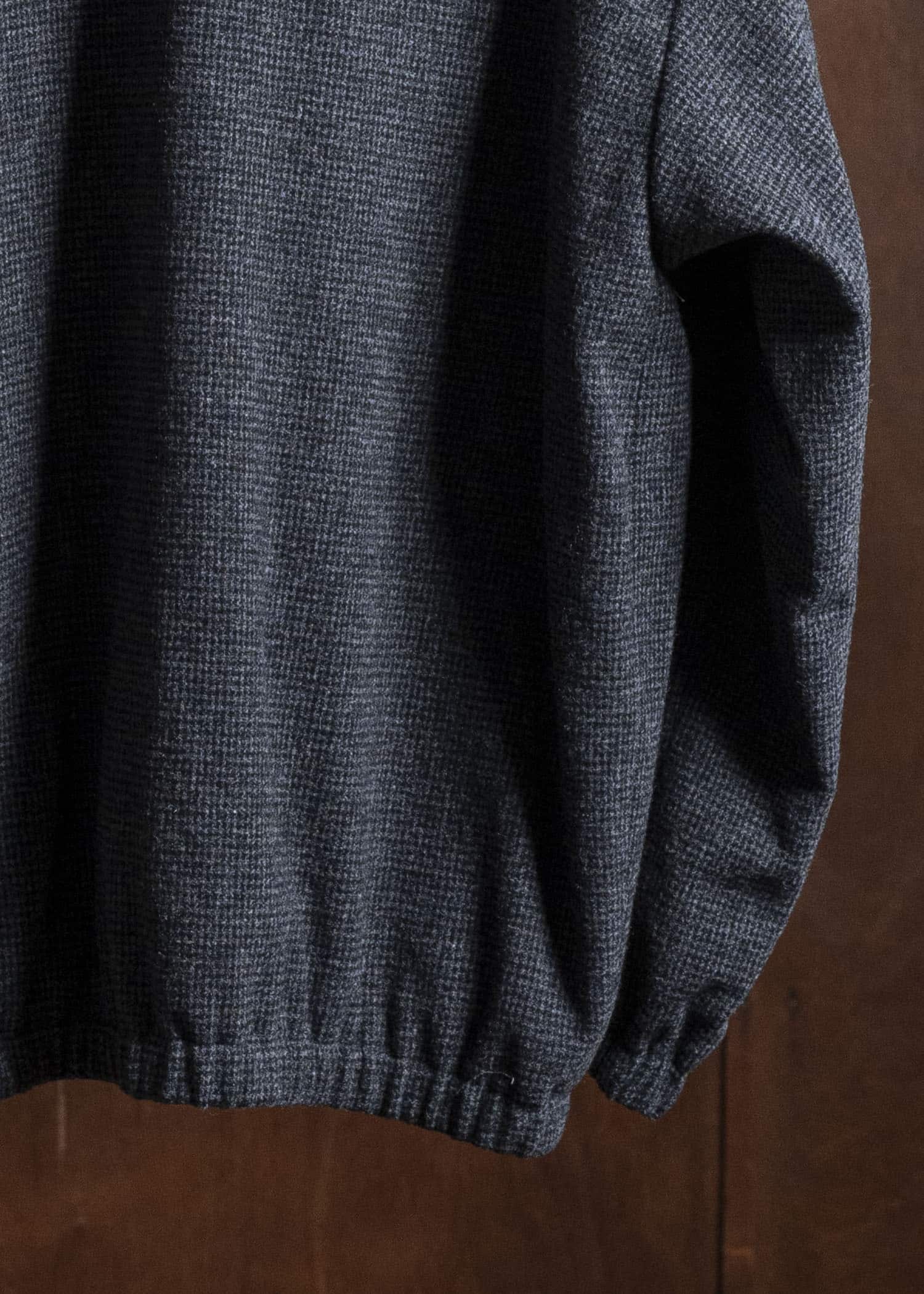 YOKO SAKAMOTO Oversized Blouson YS-25AW-11 HOUNDTOOTH