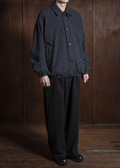 YOKO SAKAMOTO Oversized Blouson YS-25AW-11 HOUNDTOOTH
