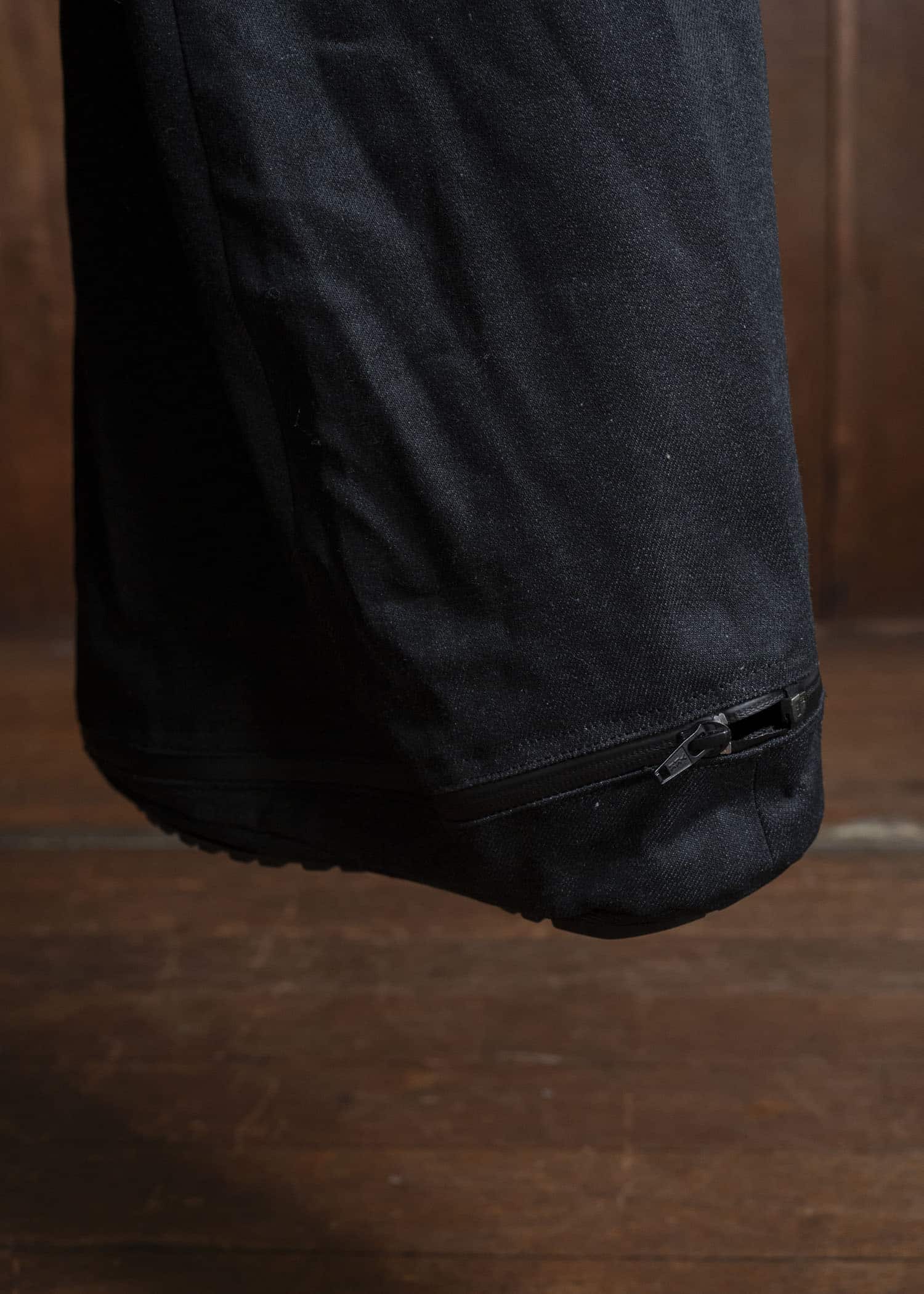 OPPOSE DUALITY OD0104DTR-25AW 6 Pocket Sub Ong Vibram Denim Trousers Black Gray