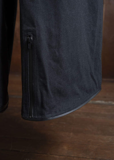 OPPOSE DUALITY OD0104DTR-25AW 6 Pocket Sub Ong Vibram Denim Trousers Black Gray