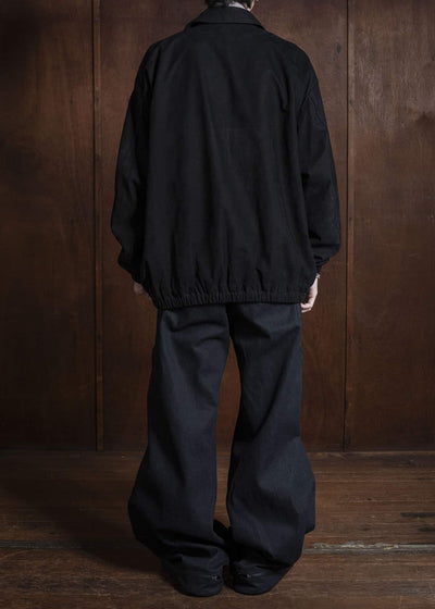 OPPOSE DUALITY OD0104DTR-25AW 6 Pocket Sub Ong Vibram Denim Trousers Black Gray