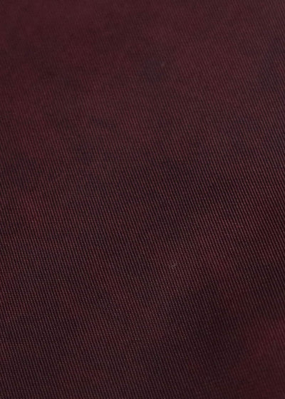 ZIGGY CHEN Classic Collar Shirt Burgundy 0W2500709