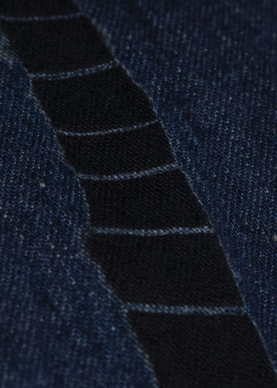 SUZUSAN 8041C-020 Cotton Denim Jacket 1098 Black - Indigo