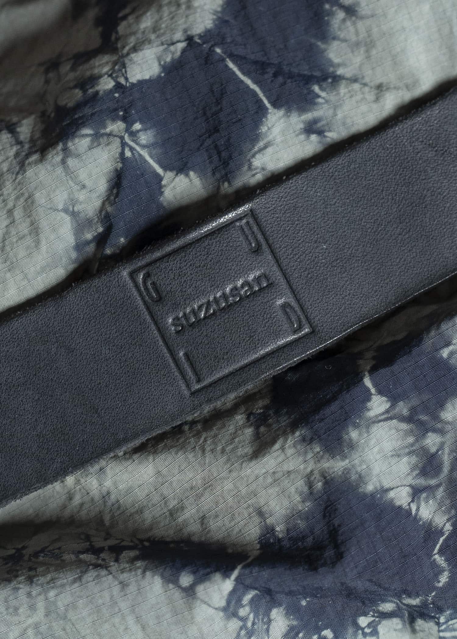 GUIDI 9018NLT-010 Marshmallow Bag (SUZUSAN × GUIDI) Madara Shibori