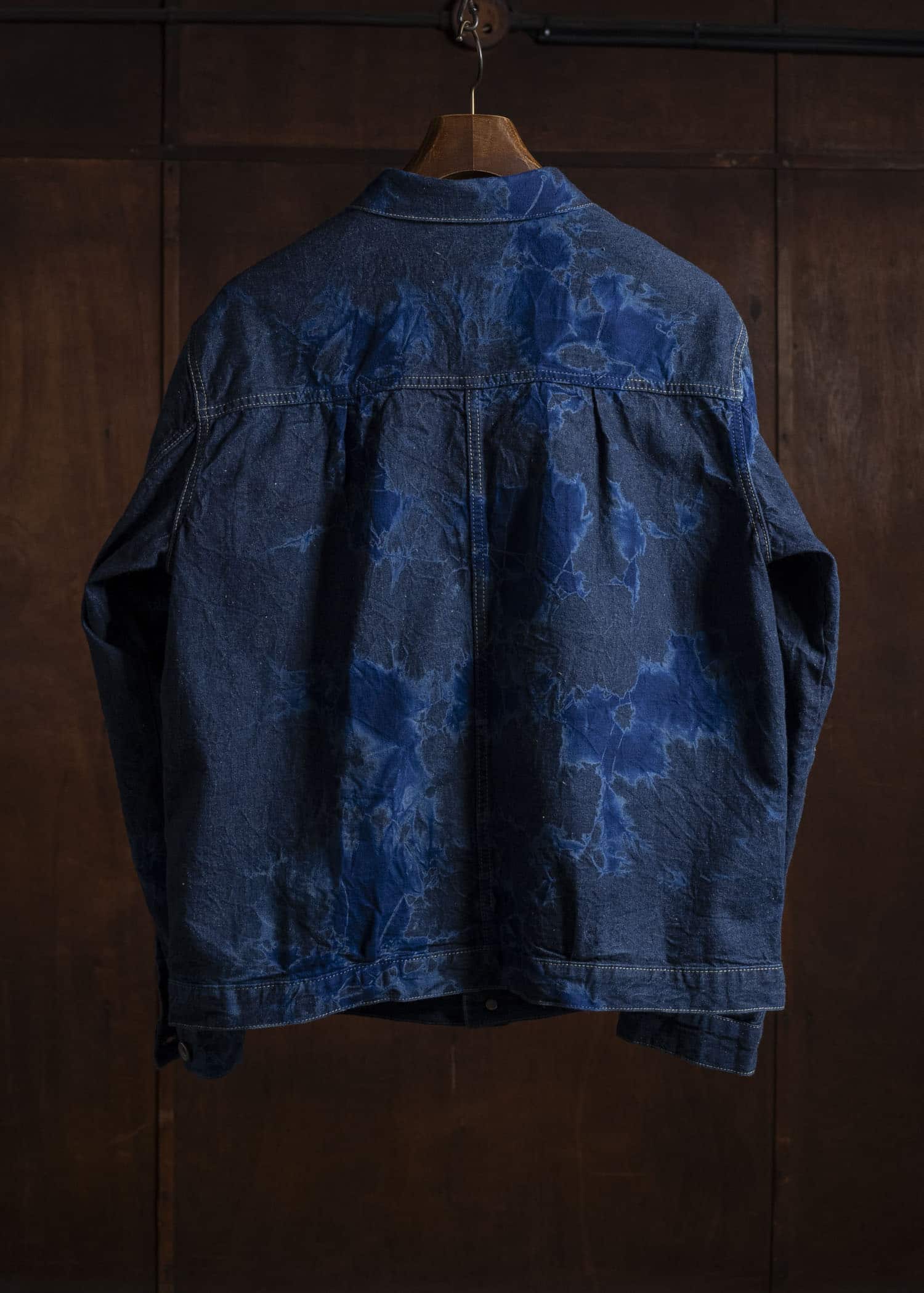 SUZUSAN 8041C-010 Cotton Denim Jacket 2398 Navy Blue-Indigo