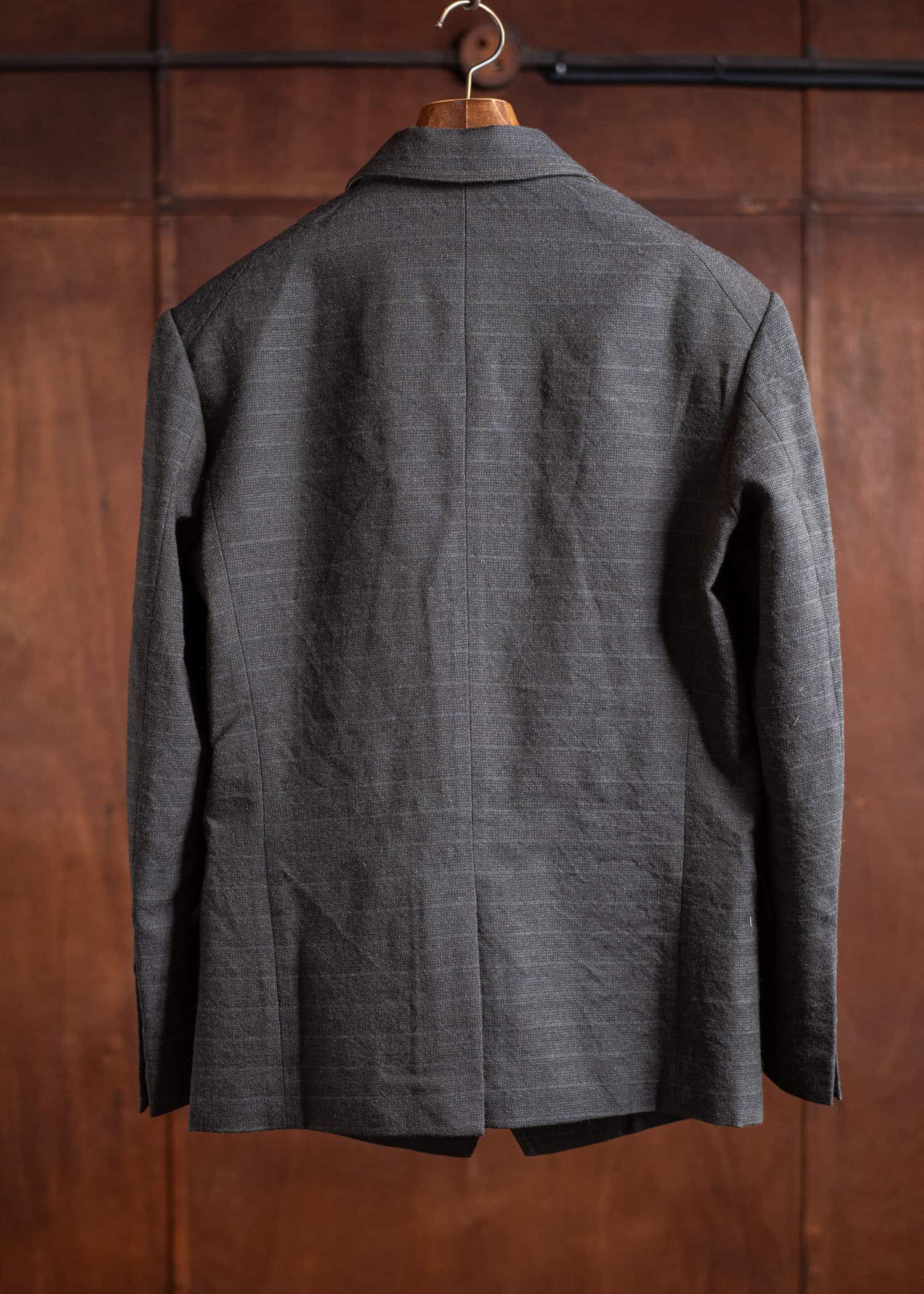 ZIGGY CHEN Three Button Blazer Khaki Gray 0M2500906