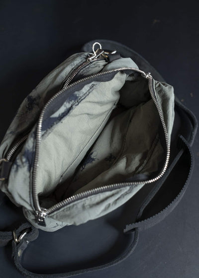 GUIDI 9018NLT-010 Marshmallow Bag (SUZUSAN × GUIDI) Madara Shibori