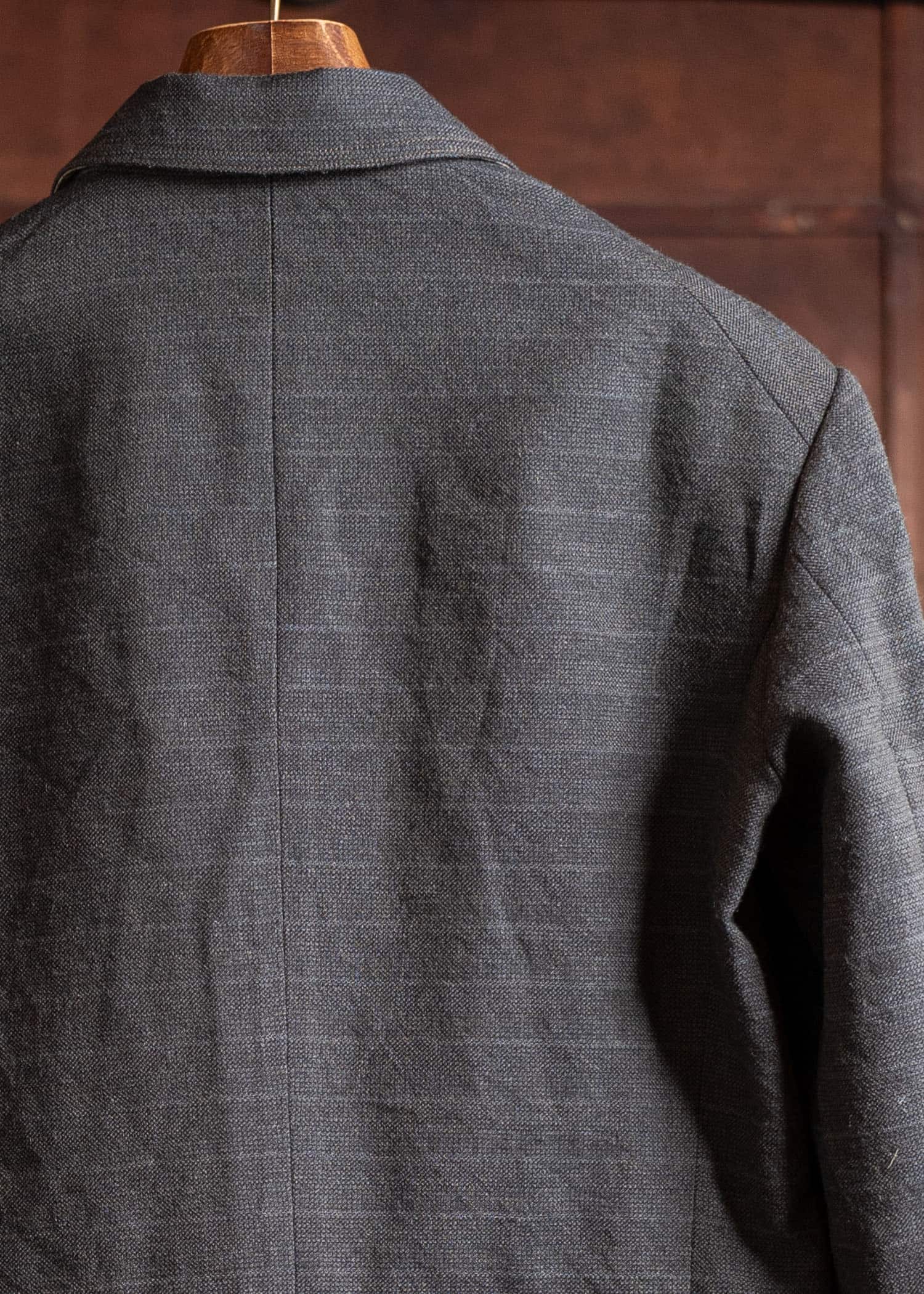 ZIGGY CHEN Three Button Blazer Khaki Gray 0M2500906