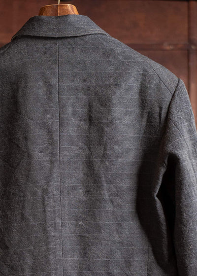 ZIGGY CHEN Three Button Blazer Khaki Gray 0M2500906