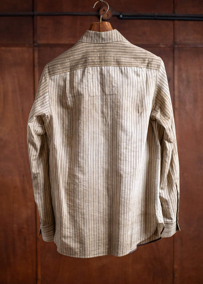 ZIGGY CHEN Classic Stripe Shirt Dirty White 0M2500707