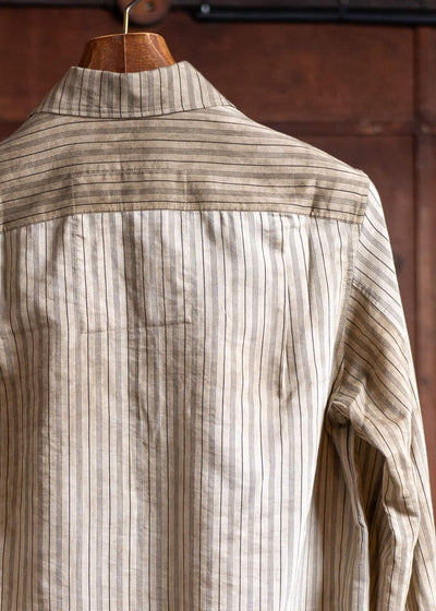 ZIGGY CHEN Classic Stripe Shirt Dirty White 0M2500707