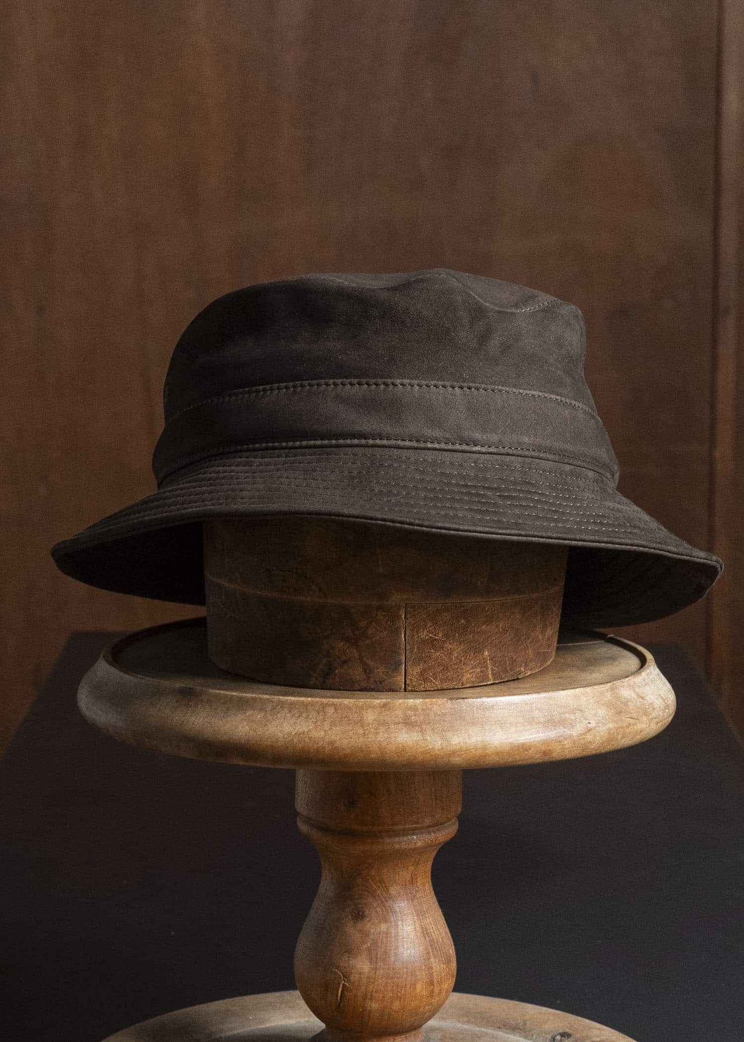 YOKO SAKAMOTO YS-26AW-GS-HAT-LE-BROWN - NU Gift Shop Hat BROWN - NU