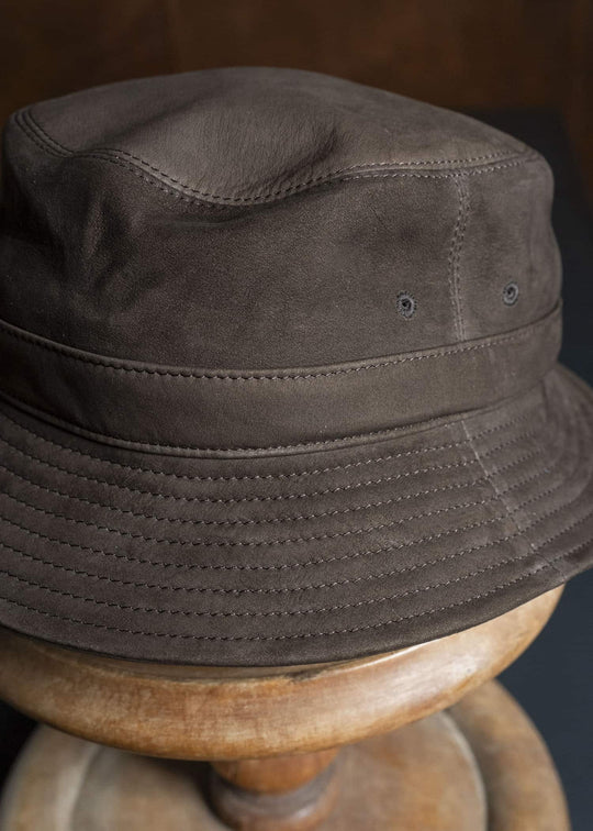 YOKO SAKAMOTO YS-26AW-GS-HAT-LE-BROWN - NU Gift Shop Hat BROWN - NU