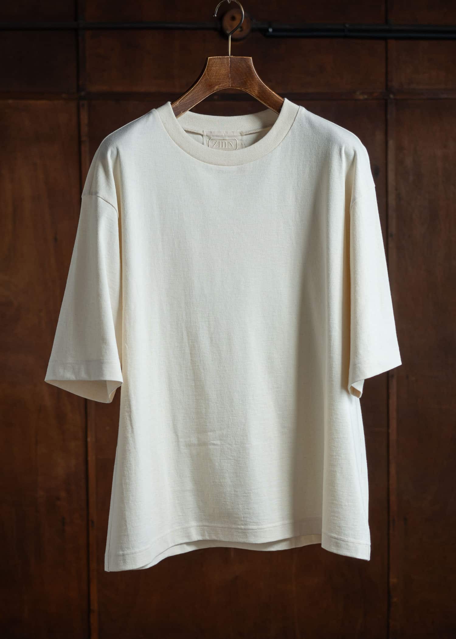 ZIIIN WIDE TEE WHITE