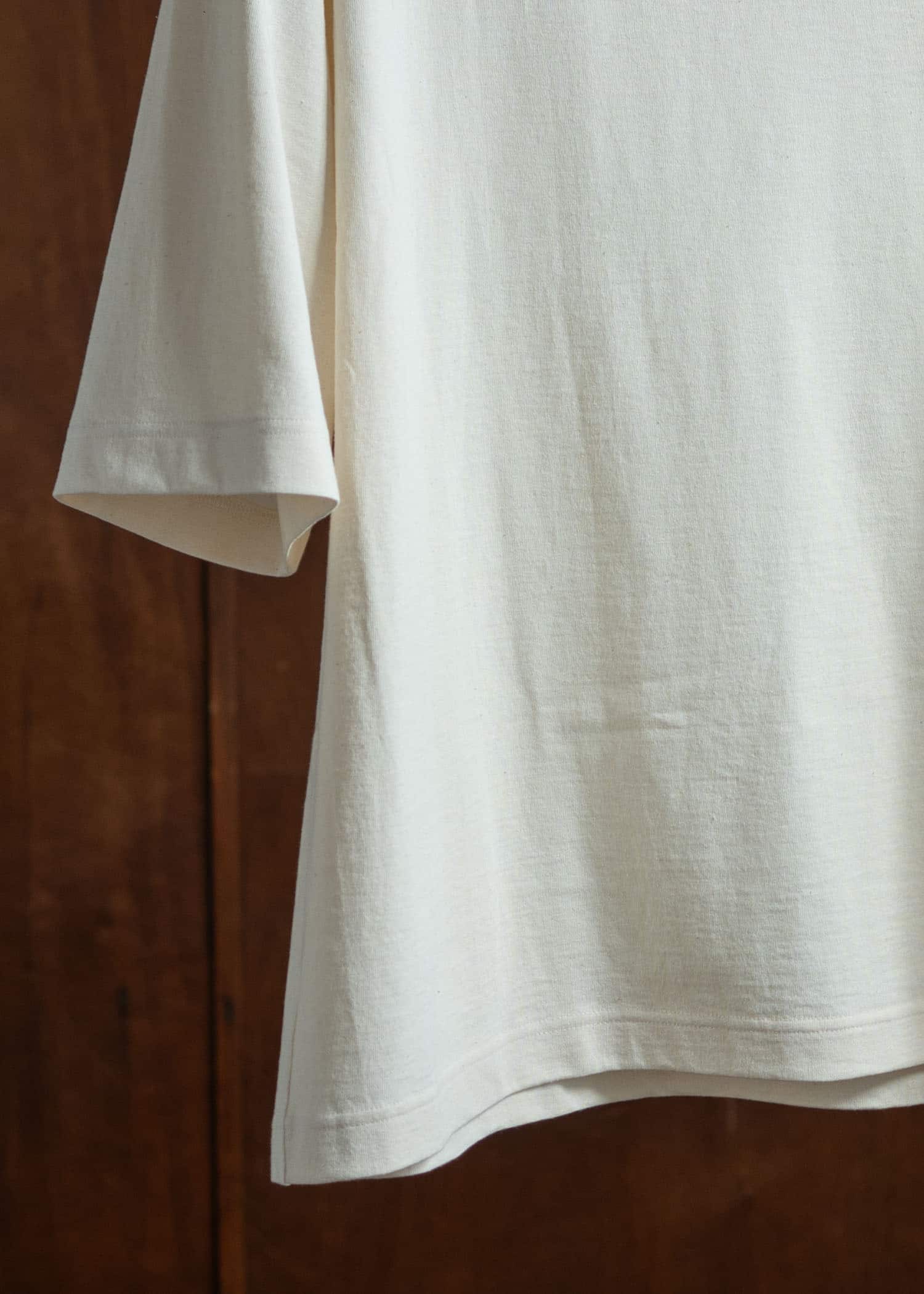 ZIIIN WIDE TEE WHITE