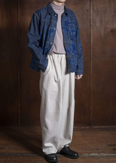 SUZUSAN 8041C-010 Cotton Denim Jacket 2398 Navy Blue-Indigo