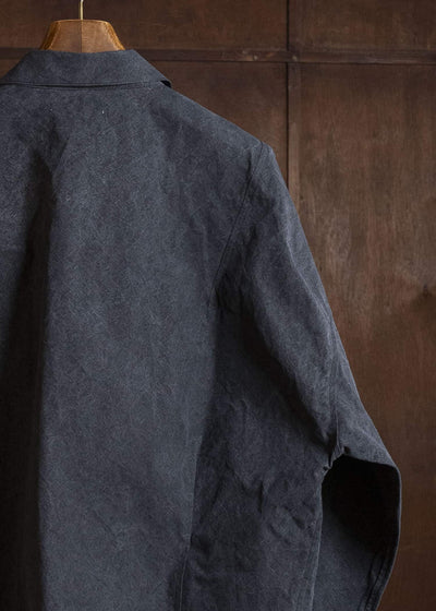 BIBLIOTHERK BR-OT08-SS26 REVERSIBLE JACKET BLACK