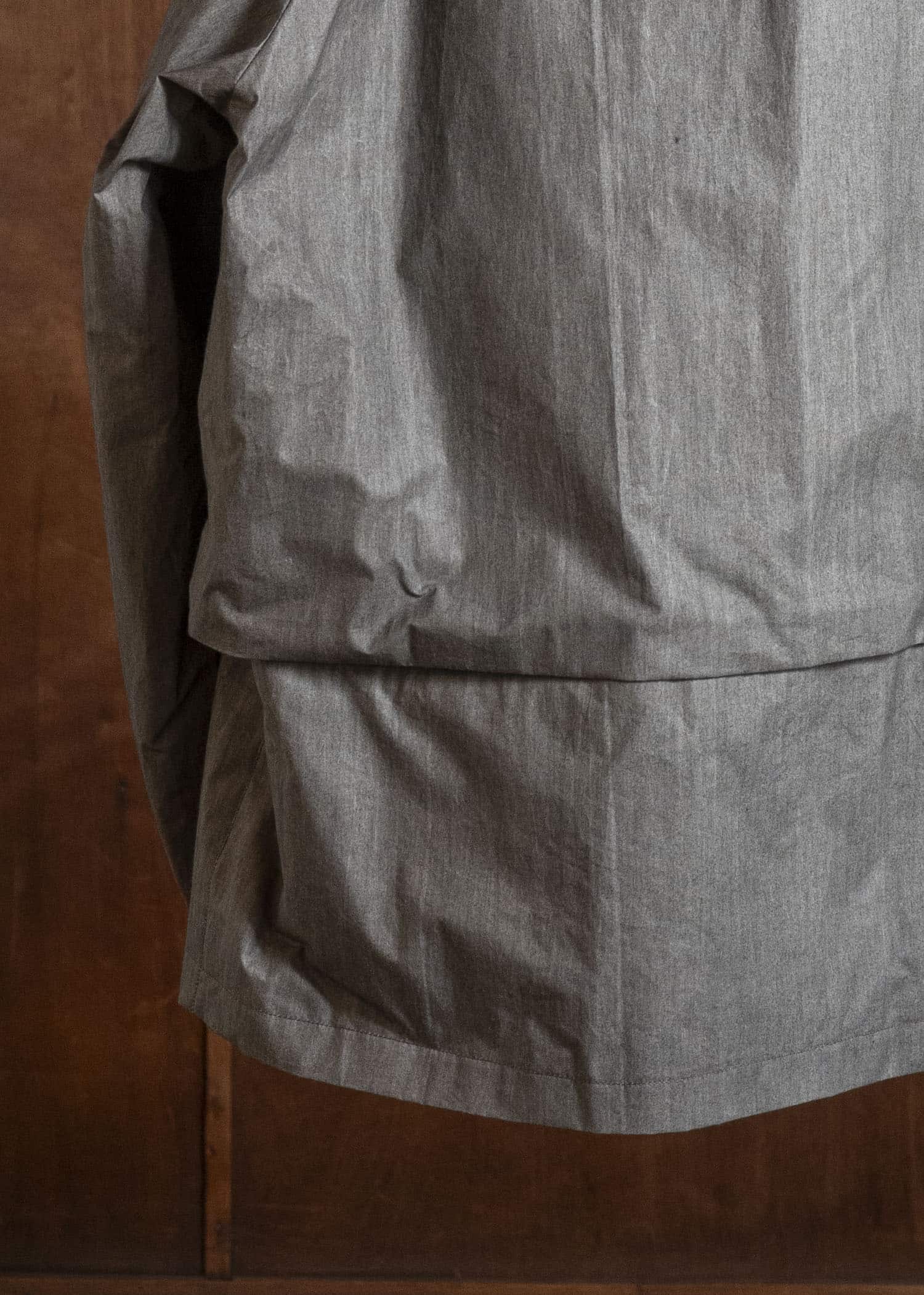 BIBLIOTHERK BR-OT03-SS26-01 F2 JACKET GRAY