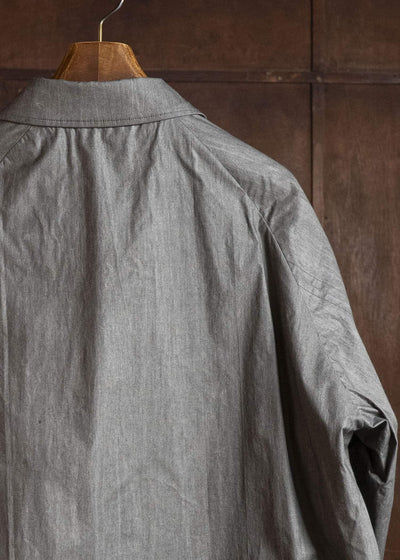 BIBLIOTHERK BR-OT03-SS26-01 F2 JACKET GRAY