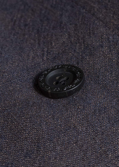 Professor.E BELTED CROPPED TRENCH GREYISH PURPLE 26FW-PE-JKT-14