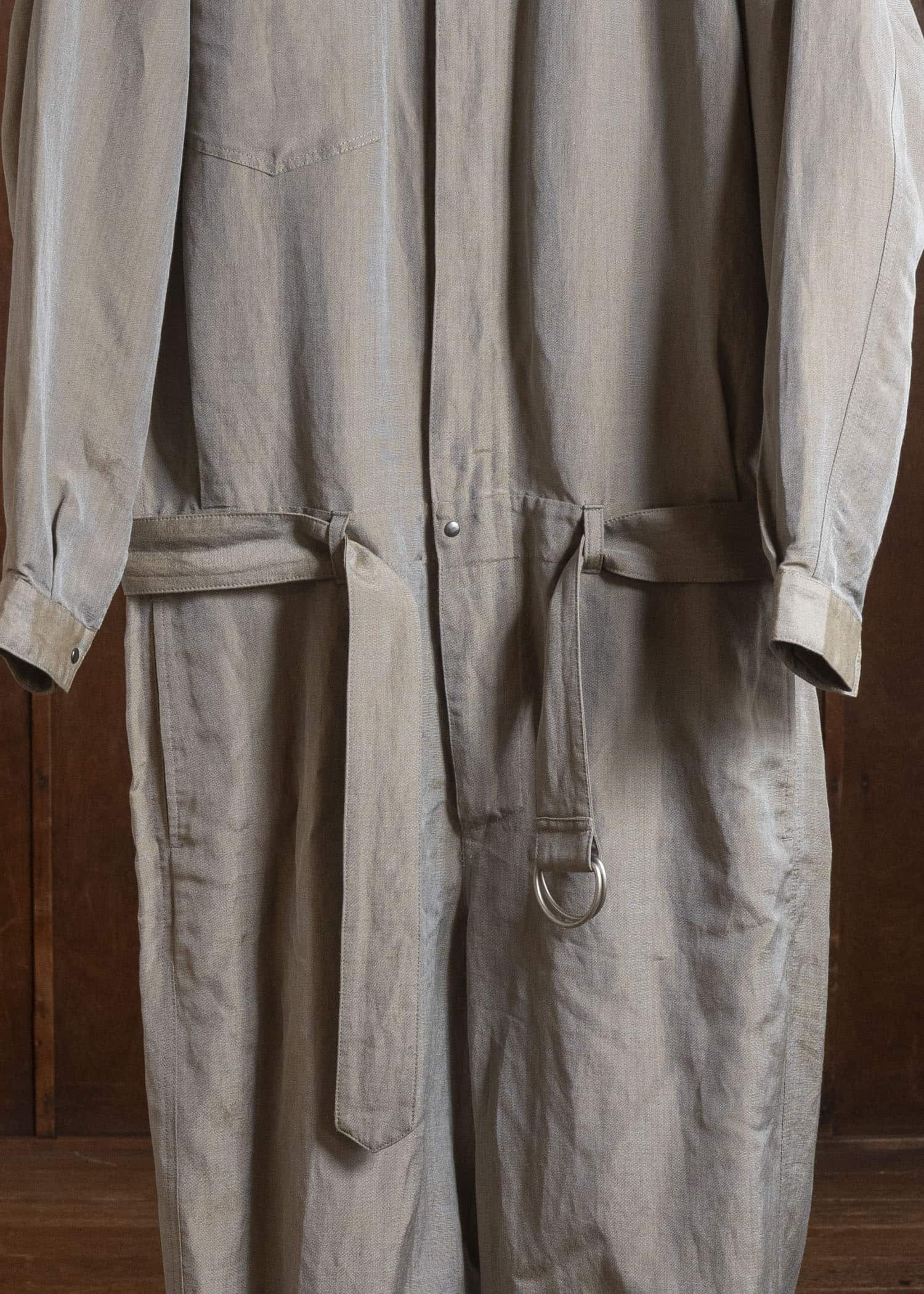BIBLIOTHERK BR-OT07-SS26 FOLDED JUMPSUIT BEIGE