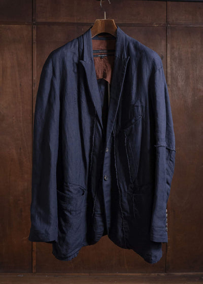 ZIGGY CHEN 20SS LINEN 2BUTTON JACKET