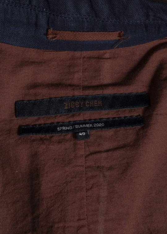 ZIGGY CHEN 20SS LINEN 2BUTTON JACKET