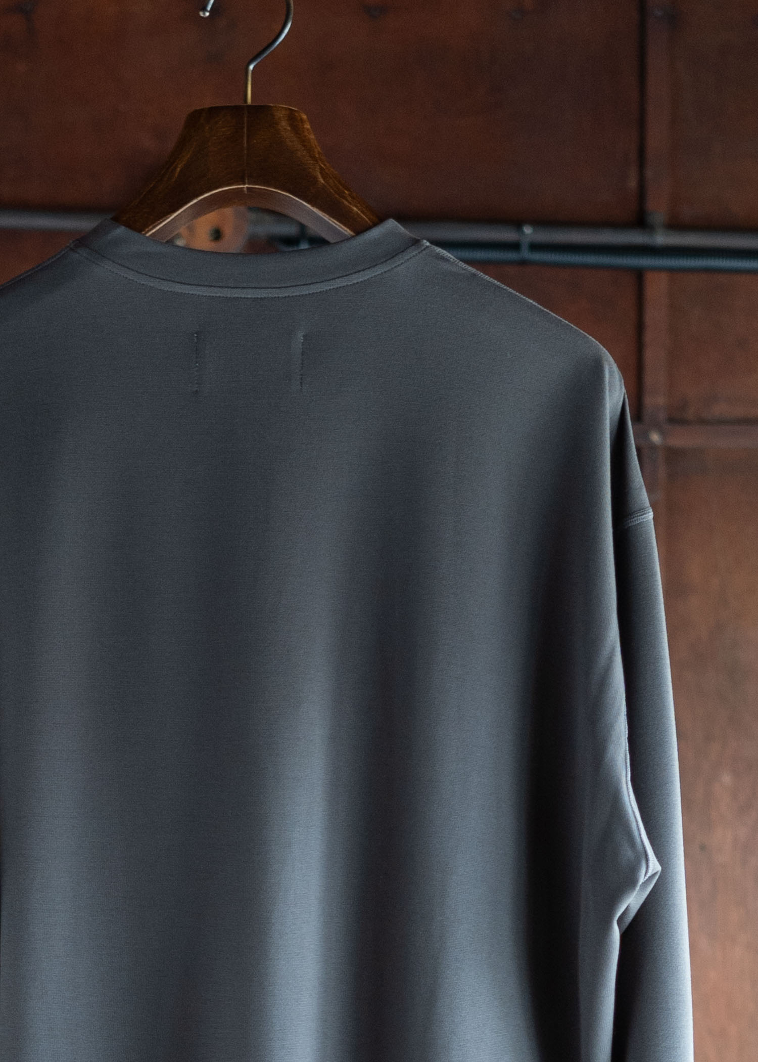 YOKO SAKAMOTO L/S HENLEY NECK