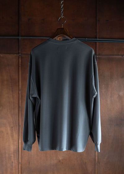YOKO SAKAMOTO L/S HENLEY NECK