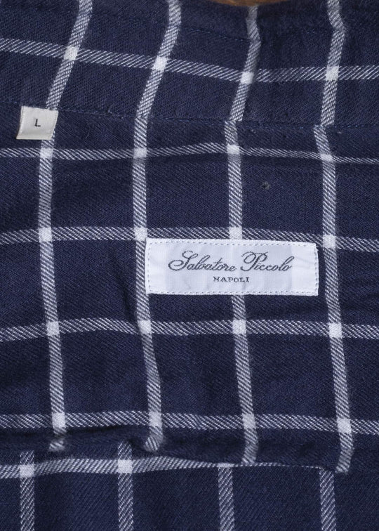 Salvatore Piccolo 2POCKET CHECK SHIRT