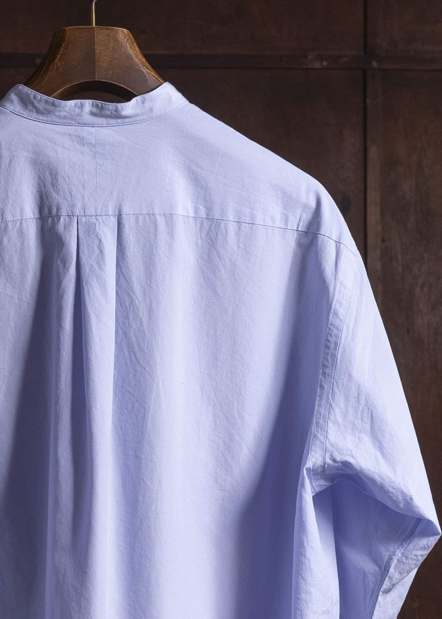 comoli 23SS BAND COLLAR SHIRT