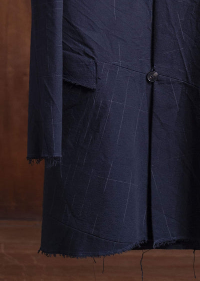 ma+ JAPAN FABLIC SPIRAL COAT