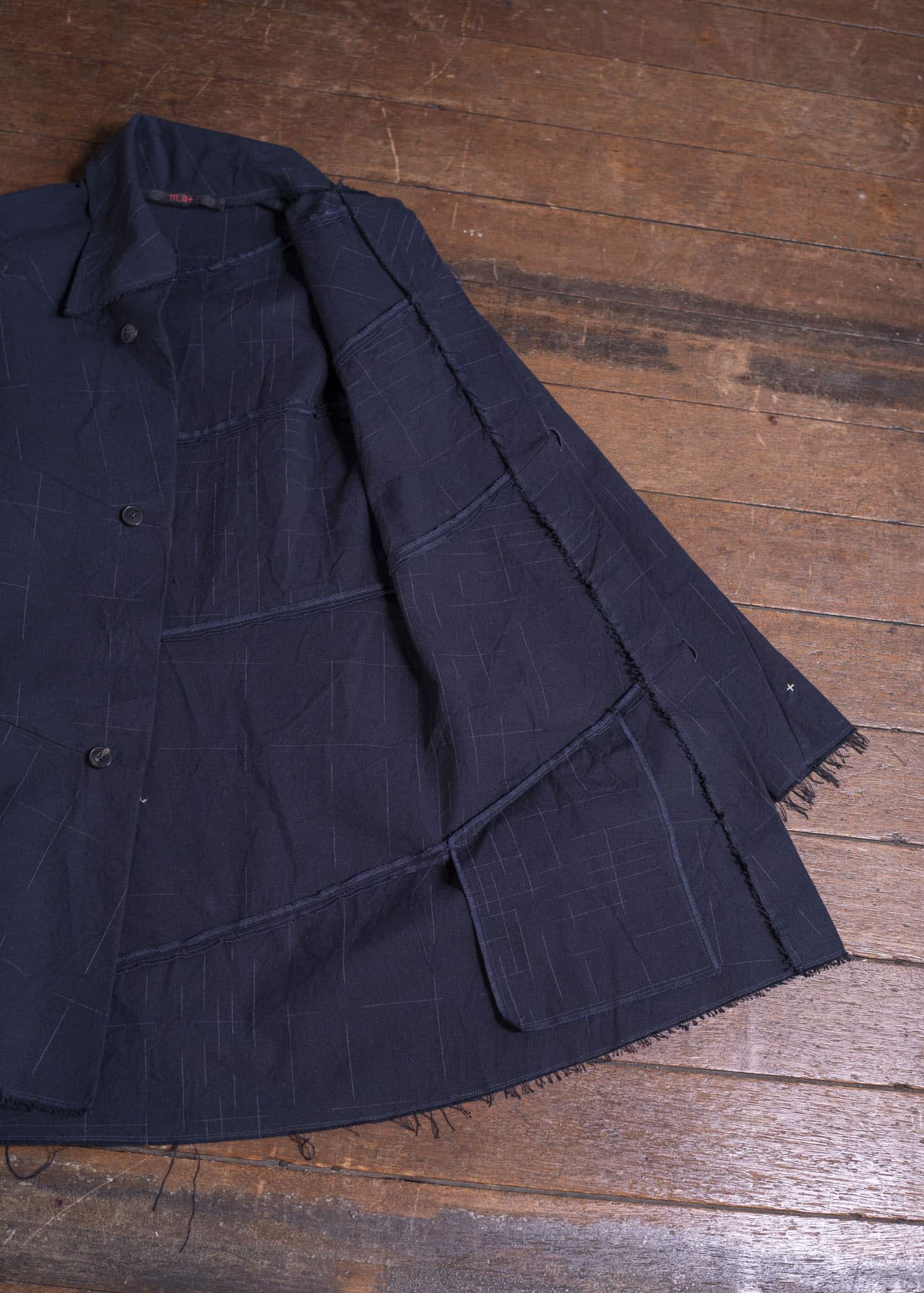 ma+ JAPAN FABLIC SPIRAL COAT