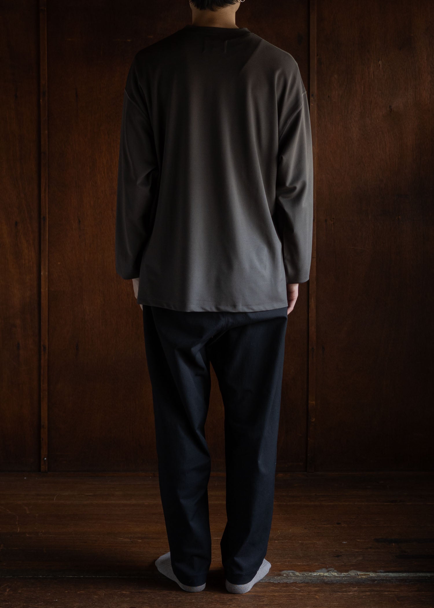 YOKO SAKAMOTO L/S HENLEY NECK