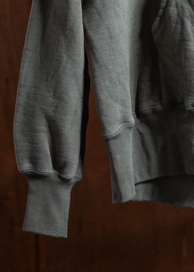 Taiga Takahashi Hooded Sweat Shirt Logwood Dye Grey Lot.606
