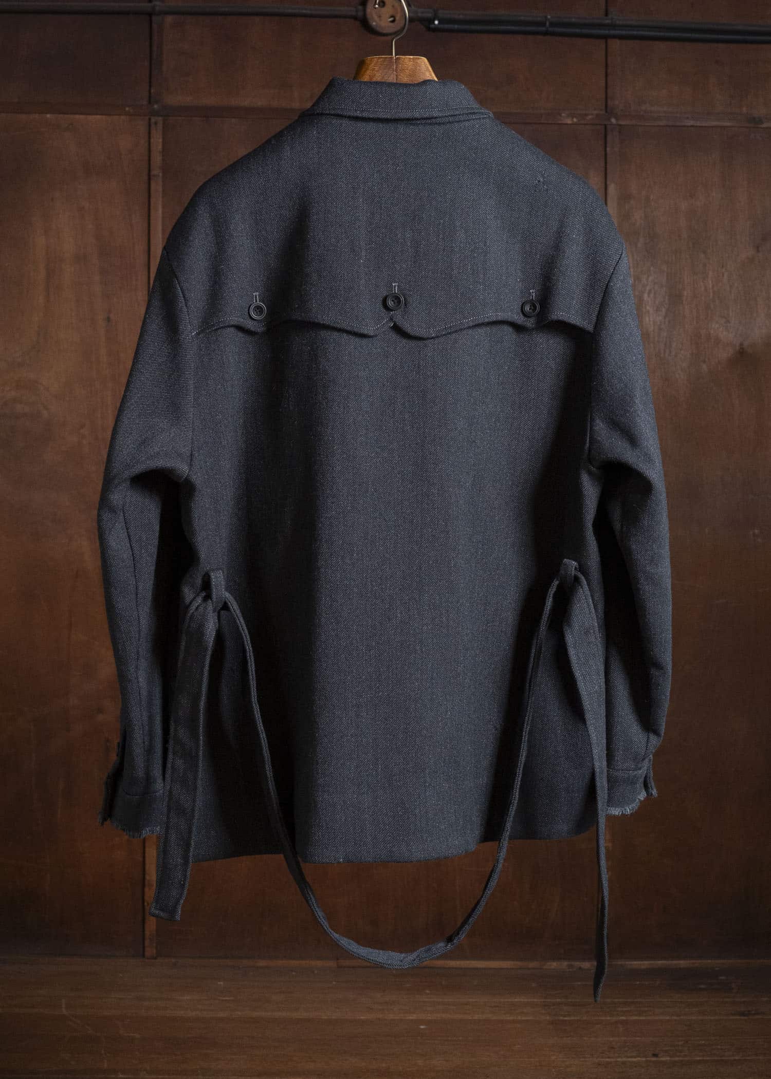 Professor.E AGED PEACOAT GREY 26FW-PE-JKT-07