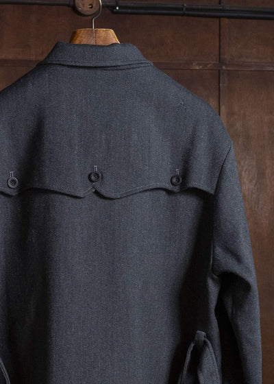 Professor.E AGED PEACOAT GREY 26FW-PE-JKT-07