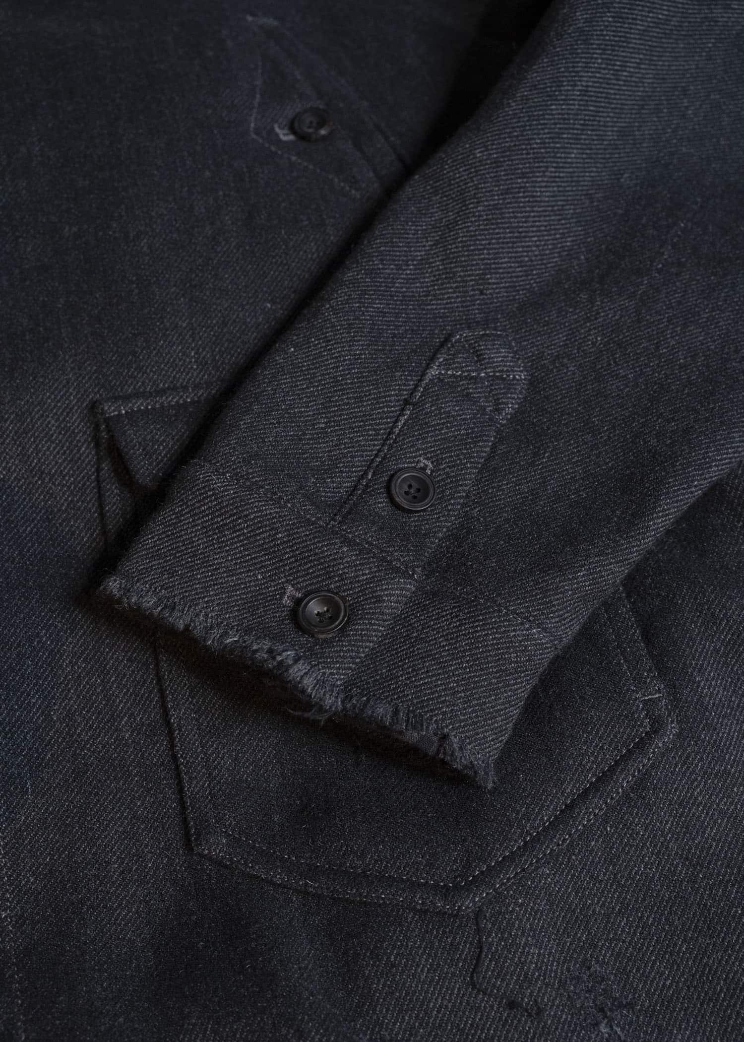 Professor.E AGED PEACOAT GREY 26FW-PE-JKT-07