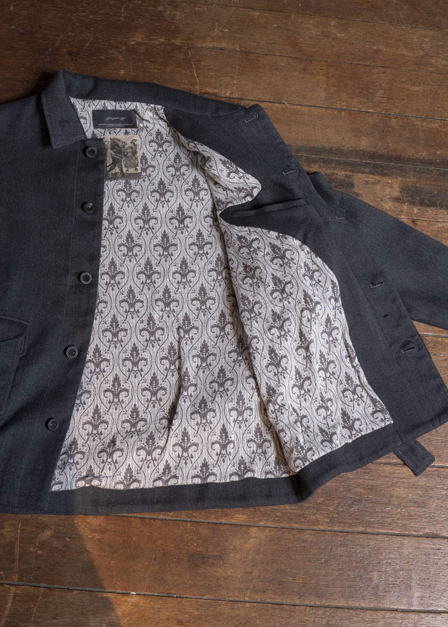 Professor.E AGED PEACOAT GREY 26FW-PE-JKT-07