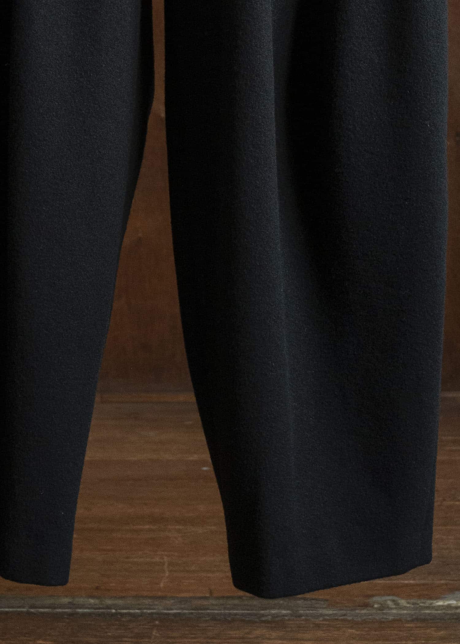 Jurgen Lehl メルトンパンツ J0154FPM692 19 黒