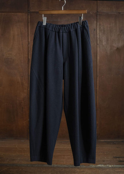 Jurgen Lehl メルトンパンツ J0154FPM692 39 紺