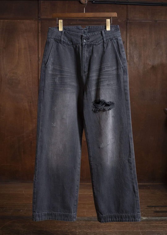 Professor.E FADED BLACK DENIM GREY 26FW-PE-TRL-05