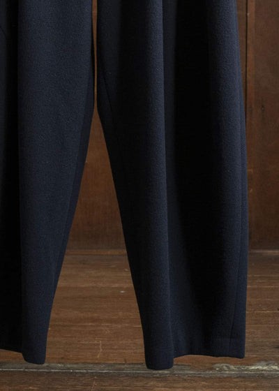 Jurgen Lehl メルトンパンツ J0154FPM692 39 紺